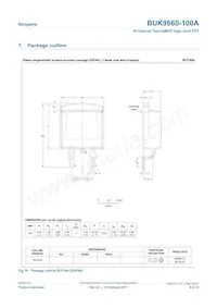 BUK9660-100A Datasheet Page 9