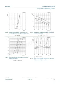 BUK969R3-100E數據表 頁面 7