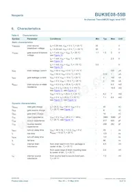 BUK9E08-55B Datasheet Page 6