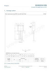 BUK9E08-55B Datasheet Page 10
