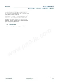 BUK9M19-60EX Datasheet Page 12