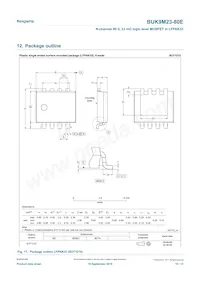 BUK9M23-80EX Datasheet Pagina 10