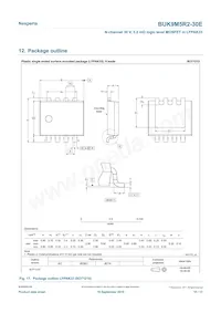 BUK9M5R2-30EX Datasheet Page 10