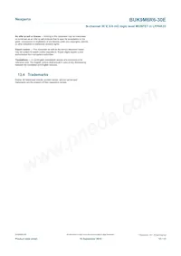 BUK9M6R6-30EX Datasheet Page 12
