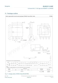 BUK9Y11-80EX Datasheet Page 10