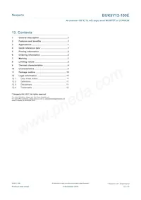 BUK9Y12-100E Datasheet Pagina 13