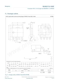BUK9Y15-100E Datasheet Page 10