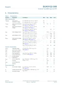 BUK9Y22-30B數據表 頁面 6