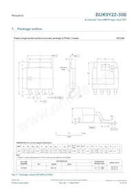 BUK9Y22-30B Datasheet Page 10
