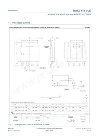 BUK9Y41-80E Datasheet Page 10