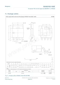 BUK9Y65-100E Datasheet Page 10