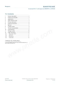 BUK9Y7R2-60E Datasheet Page 13