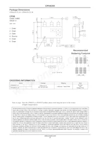 CPH6355-TL-H Datasheet Pagina 5