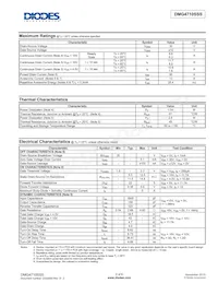 DMG4710SSS-13 Datasheet Pagina 2