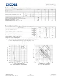 DMG7430LFGQ-13 Datasheet Page 2