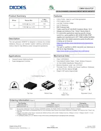 DMN1004UFDF-7 Datasheet Cover