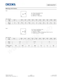 DMN1004UFDF-7 Datasheet Page 2