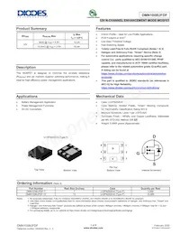 DMN1008UFDF-7 Datasheet Cover