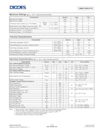 DMN1008UFDF-7 Datasheet Page 3