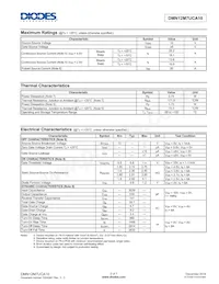 DMN12M7UCA10-7 Datasheet Pagina 2