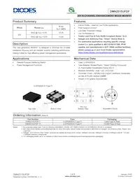 DMN2015UFDF-7 Datasheet Cover