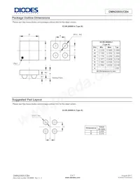 DMN2080UCB4-7 Datasheet Pagina 6