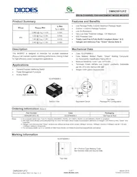 DMN2991UFZ-7B Datasheet Cover