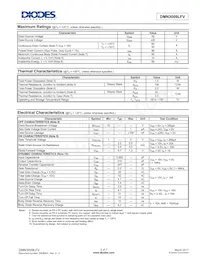 DMN3009LFV-7 Datasheet Pagina 2