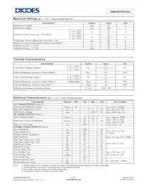 DMN3009SFGQ-13 Datasheet Pagina 2