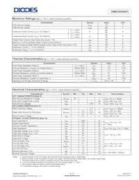 DMN3009SK3-13 Datasheet Pagina 2