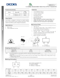 DMN63D1LT-7 Datasheet Cover