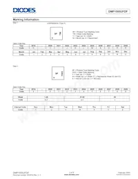 DMP1005UFDF-13 Datasheet Pagina 2