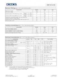 DMP1007UCB9-7 Datasheet Pagina 2