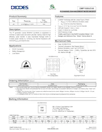 DMP1008UCA9-7 Datasheet Copertura