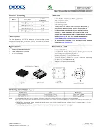 DMP1009UFDF-13 Datasheet Cover