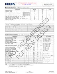 DMP1012UCB9-7數據表 頁面 2