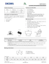 DMP1045UQ-7 Datasheet Cover