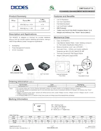 DMP2045UFY4-7 Datasheet Cover