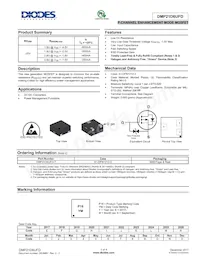 DMP21D6UFD-7 Datasheet Copertura