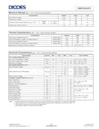 DMP22D4UFO-7B Datasheet Pagina 2