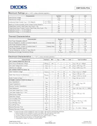 DMP3028LPSQ-13 Datasheet Pagina 2