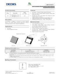 DMP3036SFV-7 Datasheet Cover