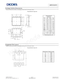 DMP3036SFV-7 Datasheet Pagina 6