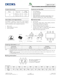 DMP31D7LDW-7 Datasheet Cover