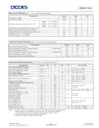 DMP4011SK3-13 Datenblatt Seite 2