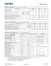 DMP4013SPSQ-13 Datasheet Pagina 2