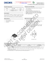 DMP4015SK3Q-13 Datasheet Cover