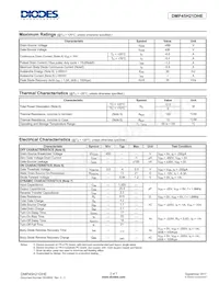 DMP45H21DHE-13 Datasheet Page 2