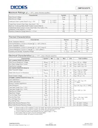 DMP6050SPS-13 Datasheet Page 2