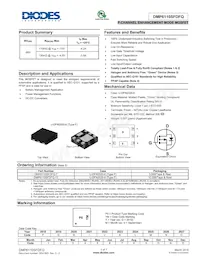 DMP6110SFDFQ-7 Datasheet Cover